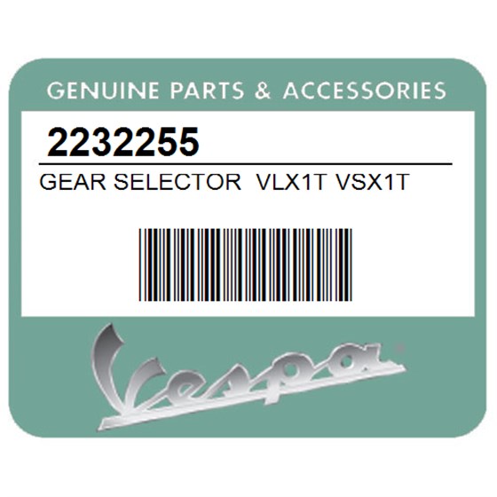 Vespa 2232255 Gear Selector  Vlx1t Vsx1t   (D
