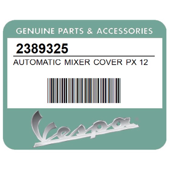 Vespa 2389325 Automatic Mixer Cover Px 125/20