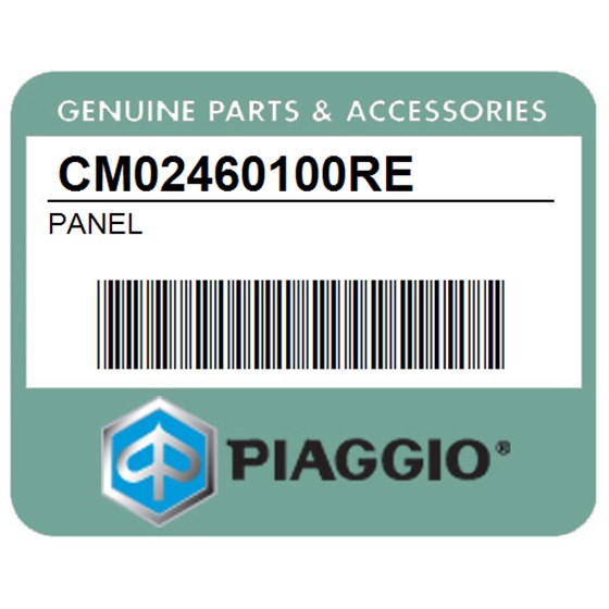 Piaggio CM02460100RE Panel
