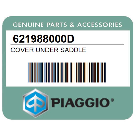 Piaggio 621988000D Cover Under Saddle