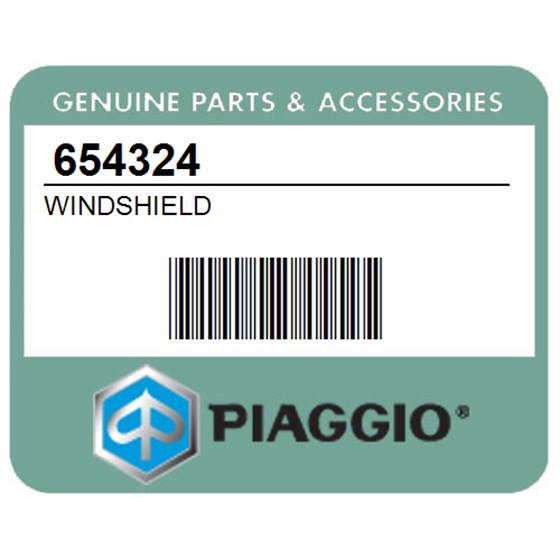Piaggio 654324 Windshield