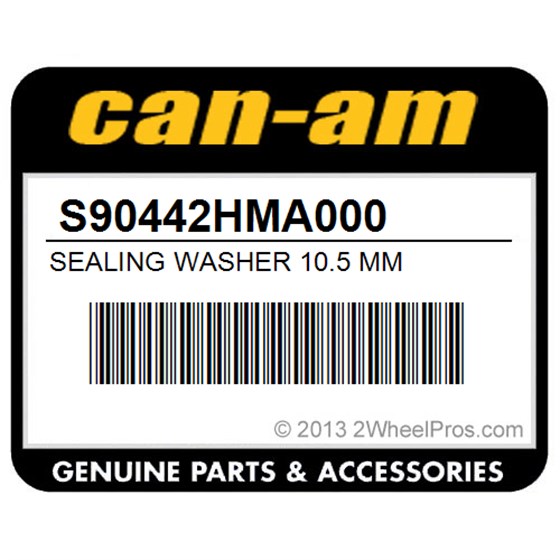 Can-Am S90442HMA000 Sealing Washer 10.5 Mm