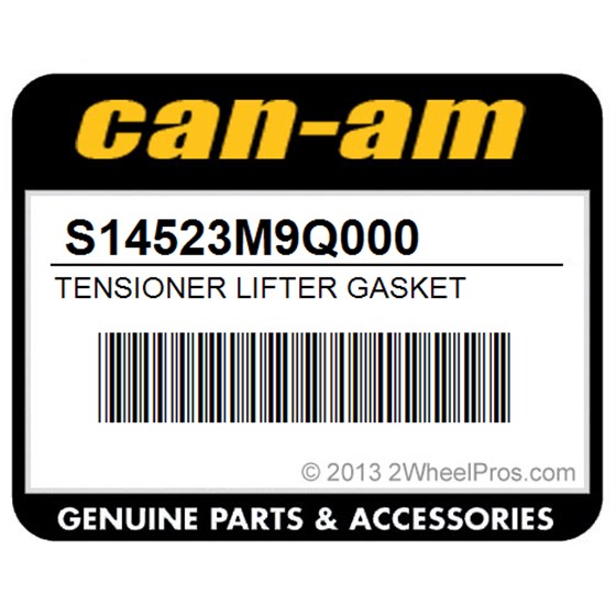 Can-Am S14523M9Q000 Tensioner Lifter Gasket