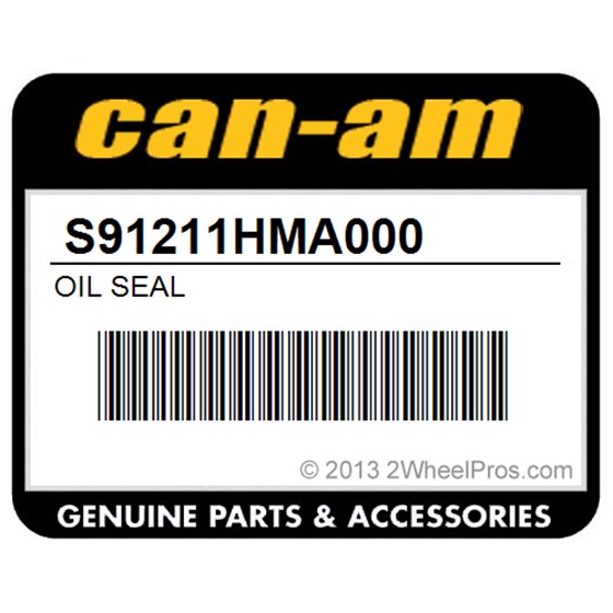 Can-Am S91211HMA000 Oil Seal