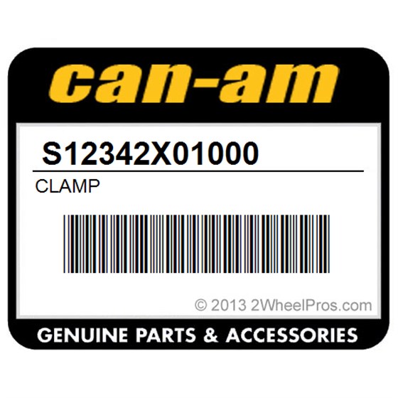 Can-Am S12342X01000 Clamp