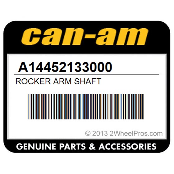 Can-Am A14452133000 Rocker Arm Shaft
