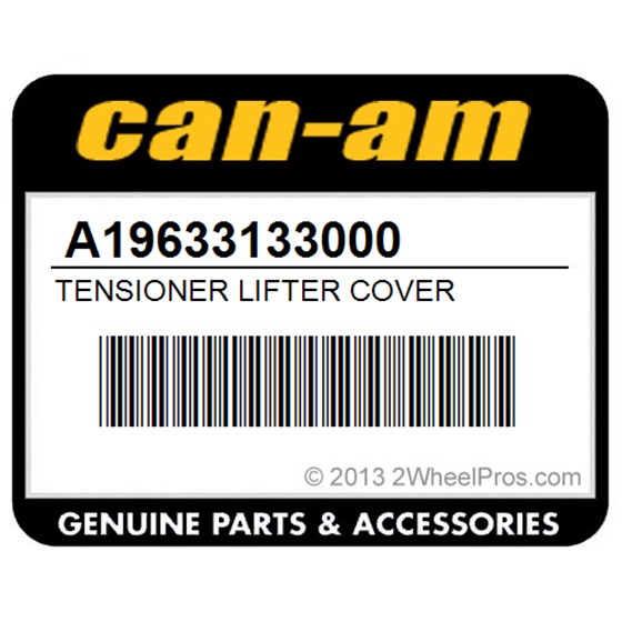 Can-Am A19633133000 Tensioner Lifter Cover