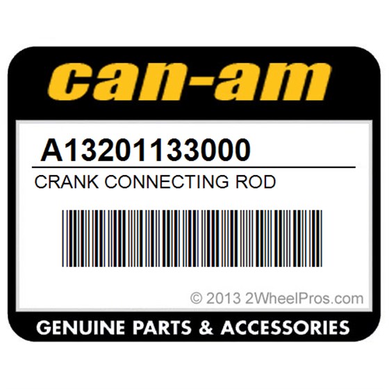 Can-Am A13201133000 Crank Connecting Rod