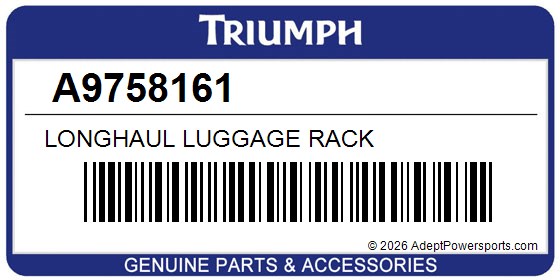 Triumph A9758161 Longhaul Luggage Rack