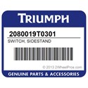 Triumph 2080019T0301 Switch, Sidestand