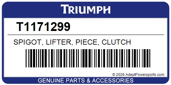 Triumph T1171299 Spigot, Lifter, Piece, Clutch