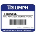 Triumph T3856565 Hbk, Assembly, 909Md/E/F/G/H-2, Usen