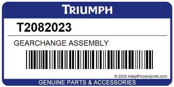 Triumph T2082023 Gearchange Assembly
