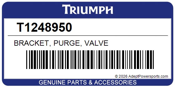 Triumph T1248950 Bracket, Purge, Valve
