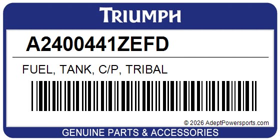 Triumph A2400441ZEFD Fuel, Tank, C/P, Tribal