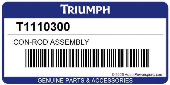 Triumph T1110300 Con-Rod Assembly
