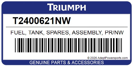 Triumph T2400621NW Fuel, Tank, Spares, Assembly, Pr/Nw