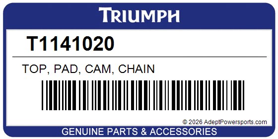 Triumph T1141020 Top, Pad, Cam, Chain