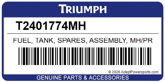 Triumph T2401774MH Fuel, Tank, Spares, Assembly, Mh/Pr