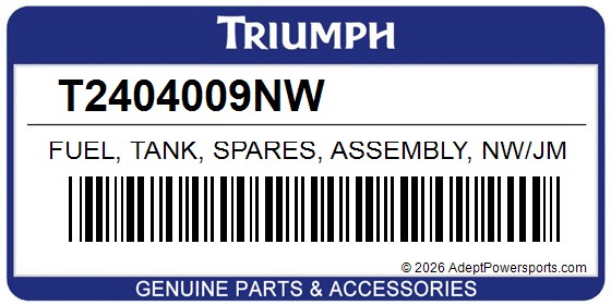 Triumph T2404009NW Fuel, Tank, Spares, Assembly, Nw/Jm