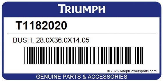 Triumph T1182020 Bush, 28.0X36.0X14.05