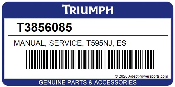Triumph T3856085 Manual, Service, T595nj, Es