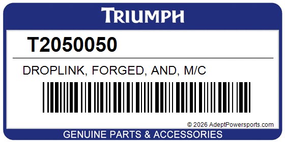 Triumph T2050050 Droplink, Forged, And, M/C