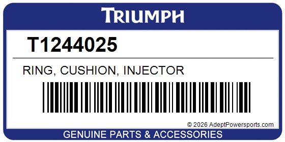 Triumph T1244025 Ring, Cushion, Injector