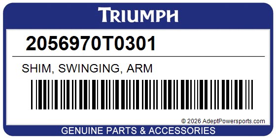 Triumph 2056970T0301 Shim, Swinging, Arm