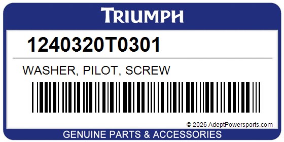 Triumph 1240320T0301 Washer, Pilot, Screw