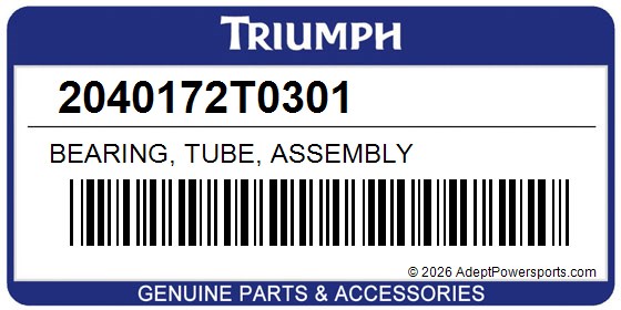 Triumph 2040172T0301 Bearing, Tube, Assembly