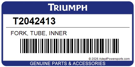 Triumph T2042413 Fork, Tube, Inner