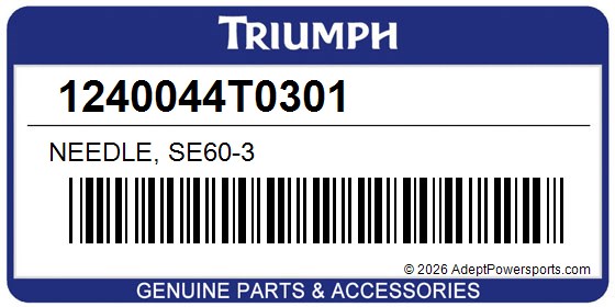 Triumph 1240044T0301 Needle, Se60-3