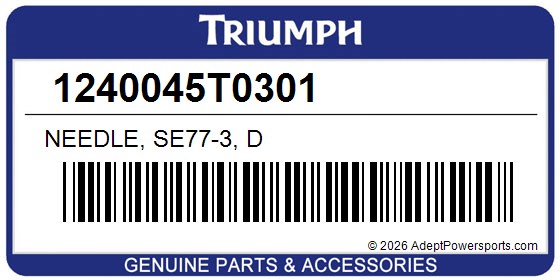 Triumph 1240045T0301 Needle, Se77-3, D