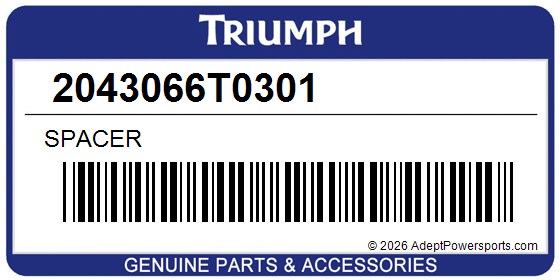 Triumph 2043066T0301 Spacer