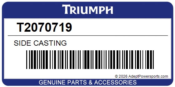 Triumph T2070719 Side Casting