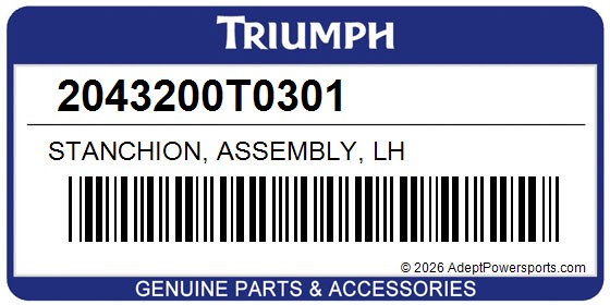 Triumph 2043200T0301 Stanchion, Assembly, Lh