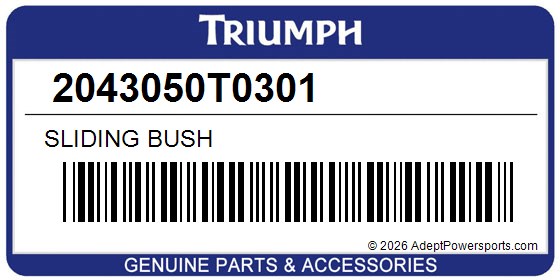 Triumph 2043050T0301 Sliding Bush