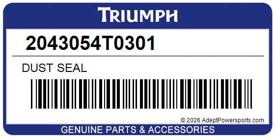 Triumph 2043054T0301 Dust Seal