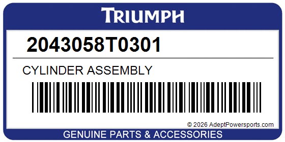 Triumph 2043058T0301 Cylinder Assembly