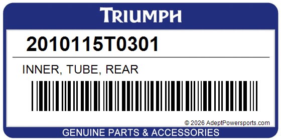 Triumph 2010115T0301 Inner, Tube, Rear