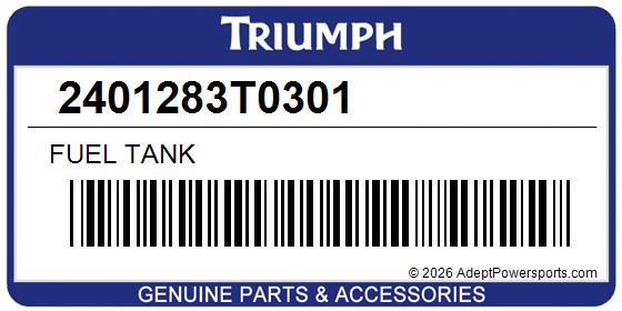 Triumph 2401283T0301 Fuel Tank