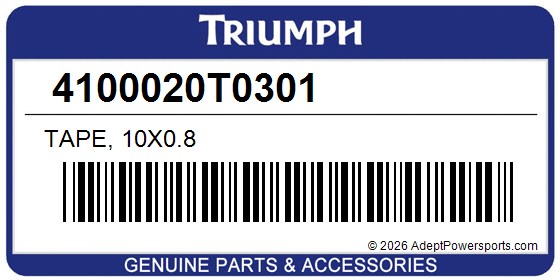 Triumph 4100020T0301 Tape, 10X0.8