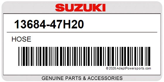 Suzuki 13684-47H20 Hose