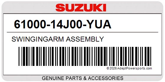 Suzuki 61000-14J00-YUA Swingingarm Assembly