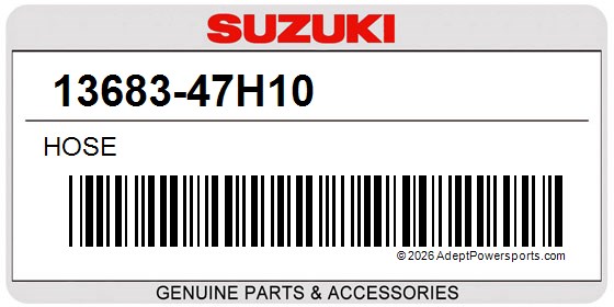 Suzuki 13683-47H10 Hose