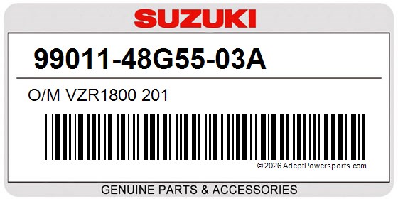 Suzuki 99011-48G55-03A O/M Vzr1800 201