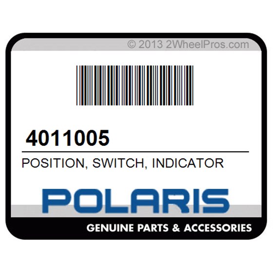 Polaris 4011005 Position, Switch, Indicator