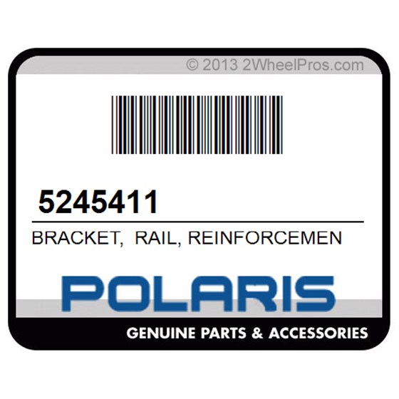 Polaris 5245411 Bracket, Rail, Reinforcement