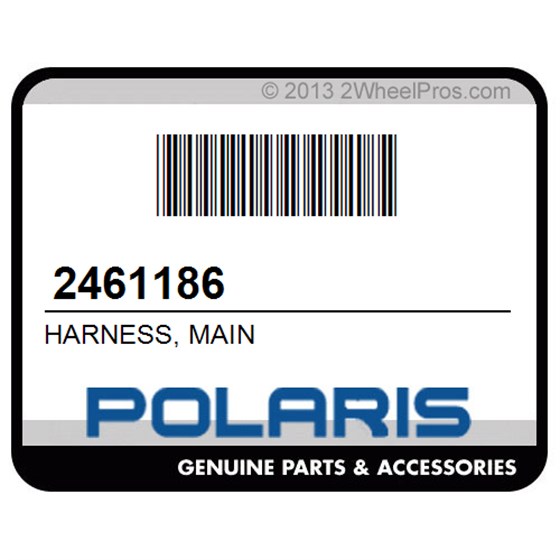 Polaris 2461186 Harness, Main